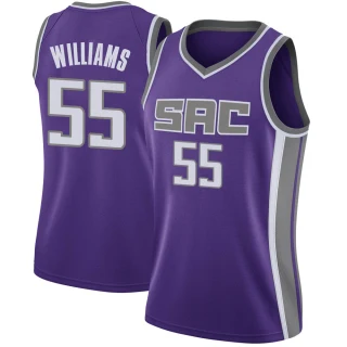 Women's Jason Williams Sacramento Kings Purple Swingman Jersey - Icon Edition