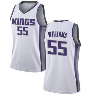 Women's Jason Williams Sacramento Kings White Swingman Jersey - Association Edition