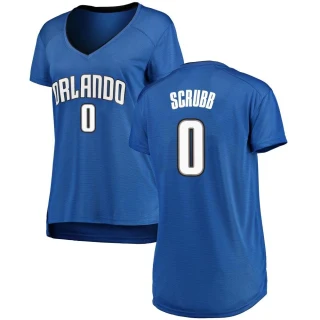 Women's Jay Scrubb Orlando Magic Royal Fast Break Jersey - Icon Edition
