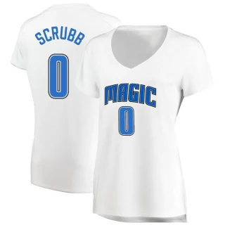 Women's Jay Scrubb Orlando Magic White Fast Break Jersey - Association Edition