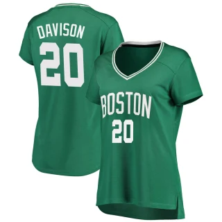 Women's JD Davison Boston Celtics Green Fast Break Icon Edition Jersey