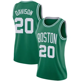 Women's JD Davison Boston Celtics Green Swingman Jersey - Icon Edition