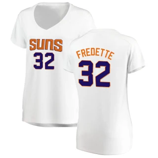 Women's Jimmer Fredette Phoenix Suns White Fast Break Jersey - Association Edition