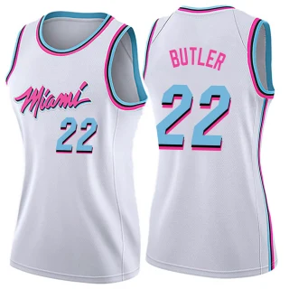 Women's Jimmy Butler Miami Heat White Swingman Jersey - City Edition