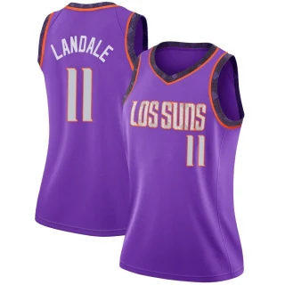 Women's Jock Landale Phoenix Suns Purple Swingman 2018/19 Jersey - City Edition