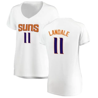Women's Jock Landale Phoenix Suns White Fast Break Jersey - Association Edition