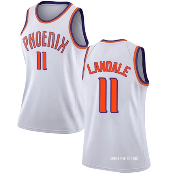 Women's Jock Landale Phoenix Suns White Swingman Jersey - Association Edition