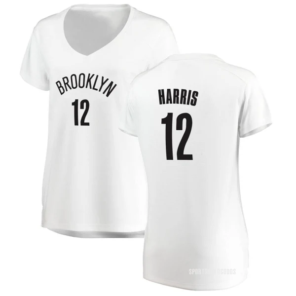Women's Joe Harris Brooklyn Nets White Fast Break Jersey - Association Edition