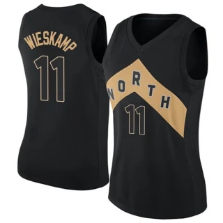 Women's Joe Wieskamp Toronto Raptors Black Swingman Jersey - City Edition