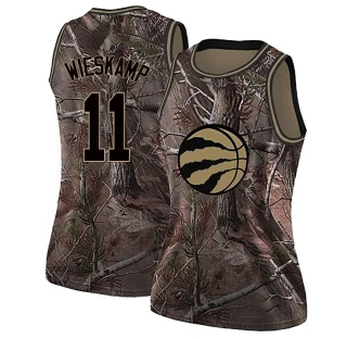 Women's Joe Wieskamp Toronto Raptors Camo Swingman Realtree Collection Jersey