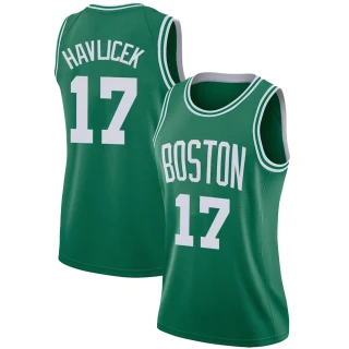 Women's John Havlicek Boston Celtics Green Swingman Jersey - Icon Edition