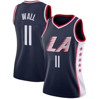 Women's John Wall Los Angeles Clippers Navy Swingman 2018/19 Jersey - City Edition