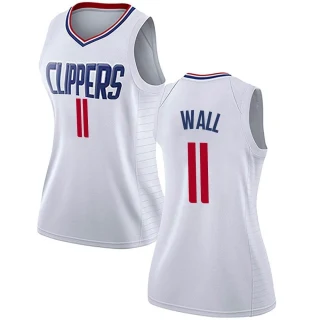 Women's John Wall Los Angeles Clippers White Swingman Jersey - Association Edition
