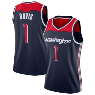 Women's Johnny Davis Washington Wizards Navy Swingman Jersey - Statement Edition
