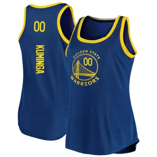 Women's Jonathan Kuminga Golden State Warriors Gold Fast Break Royal 2019/20 Tank Jersey - Icon Edition