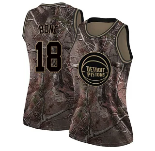 Women's Jordan Bone Detroit Pistons Camo Swingman Realtree Collection Jersey