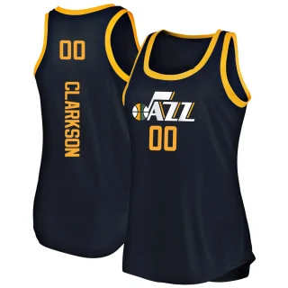 Women's Jordan Clarkson Utah Jazz Navy Fast Break Tank Jersey - Icon Edition