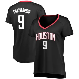 Women's Josh Christopher Houston Rockets Black Fast Break Jersey - Statement Edition