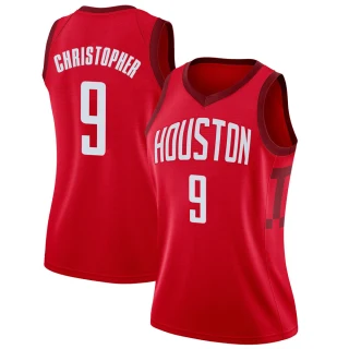 Women's Josh Christopher Houston Rockets Red Swingman 2018/19 Jersey - Earned Edition