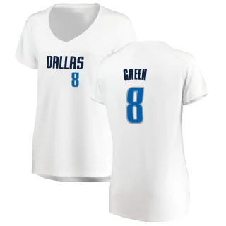 Women's Josh Green Dallas Mavericks White Fast Break Jersey - Association Edition