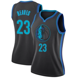 Women's Josh Reaves Dallas Mavericks Anthracite Swingman 2018/19 Jersey - City Edition