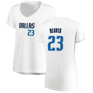 Women's Josh Reaves Dallas Mavericks White Fast Break Jersey - Association Edition