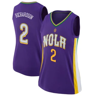 Women's Josh Richardson New Orleans Pelicans Purple Swingman Jersey - City Edition
