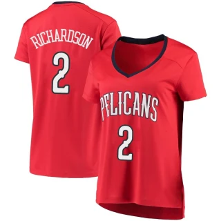 Women's Josh Richardson New Orleans Pelicans Red Fast Break Jersey - Statement Edition