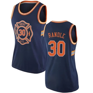 Women's Julius Randle New York Knicks Navy Blue Authentic Jersey - City Edition