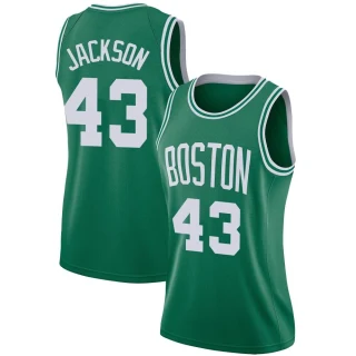 Women's Justin Jackson Boston Celtics Green Swingman Jersey - Icon Edition