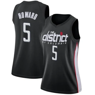 Women's Juwan Howard Washington Wizards Black Swingman 2018/19 Jersey - City Edition