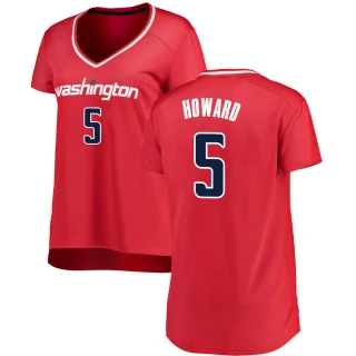 Women's Juwan Howard Washington Wizards Red Fast Break Jersey - Icon Edition