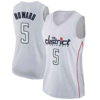 Women's Juwan Howard Washington Wizards White Swingman Jersey - City Edition