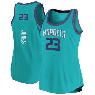 Women's Kai Jones Charlotte Hornets Teal Fast Break Tank Jersey - Icon Edition