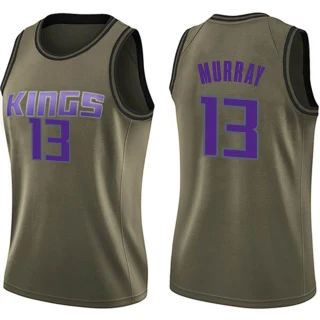 Women's Keegan Murray Sacramento Kings Green Swingman Salute to Service Jersey