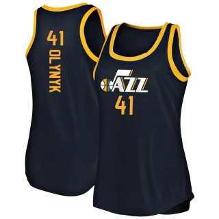 Women's Kelly Olynyk Utah Jazz Navy Fast Break Tank Jersey - Icon Edition