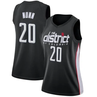Women's Kendrick Nunn Washington Wizards Black Swingman 2018/19 Jersey - City Edition