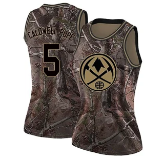 Women's Kentavious Caldwell-Pope Denver Nuggets Camo Swingman Realtree Collection Jersey