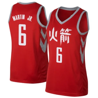 Women's Kenyon Martin Jr. Houston Rockets Red Swingman Jersey - City Edition