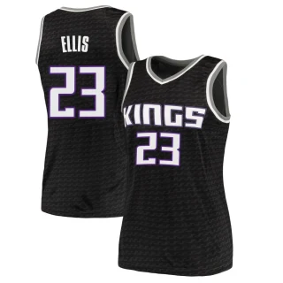 Women's Keon Ellis Sacramento Kings Black Swingman Jersey - Statement Edition