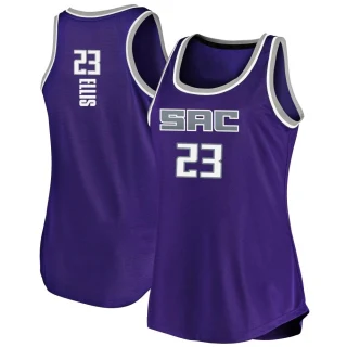 Women's Keon Ellis Sacramento Kings Purple Fast Break Tank Jersey - Icon Edition