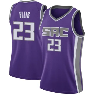 Women's Keon Ellis Sacramento Kings Purple Swingman Jersey - Icon Edition
