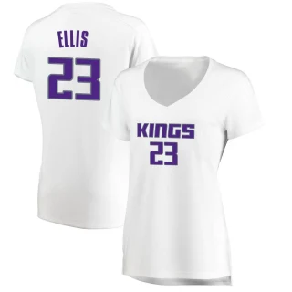 Women's Keon Ellis Sacramento Kings White Fast Break Jersey - Association Edition