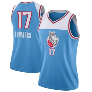 Women's Kessler Edwards Sacramento Kings Blue Swingman Jersey - City Edition