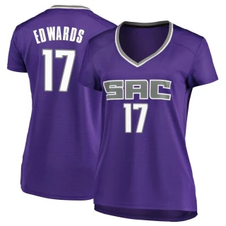 Women's Kessler Edwards Sacramento Kings Purple Fast Break Jersey - Icon Edition
