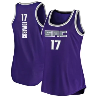 Women's Kessler Edwards Sacramento Kings Purple Fast Break Tank Jersey - Icon Edition