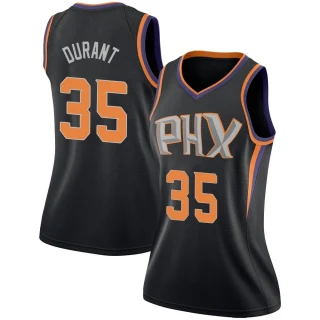 Women's Kevin Durant Phoenix Suns Black Swingman Jersey - Statement Edition