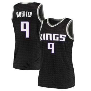 Women's Kevin Huerter Sacramento Kings Black Swingman Jersey - Statement Edition