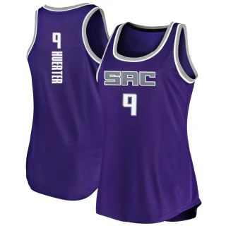 Women's Kevin Huerter Sacramento Kings Purple Fast Break Tank Jersey - Icon Edition