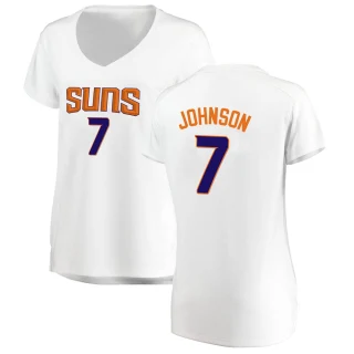 Women's Kevin Johnson Phoenix Suns White Fast Break Jersey - Association Edition